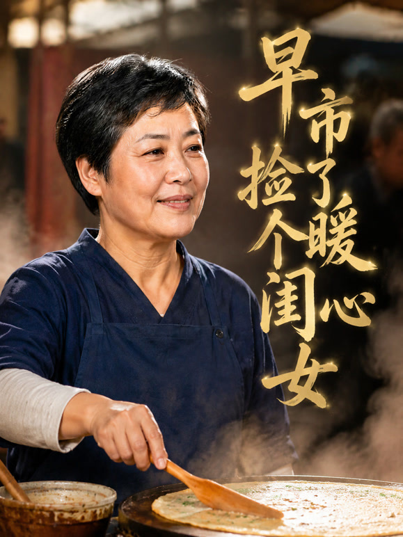 早市捡了个暖心闺女