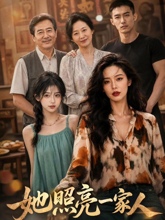 她照亮一家人
