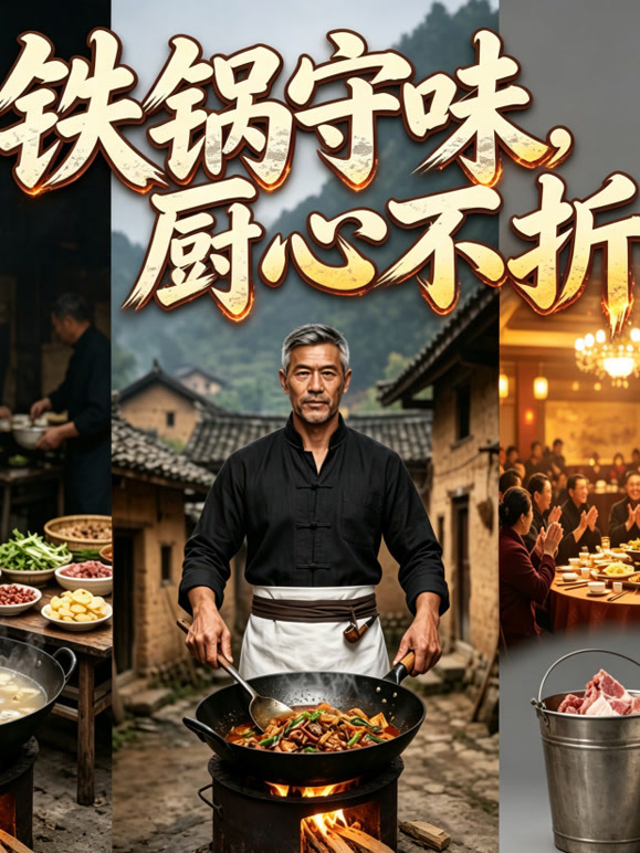 铁锅守味，厨心不折