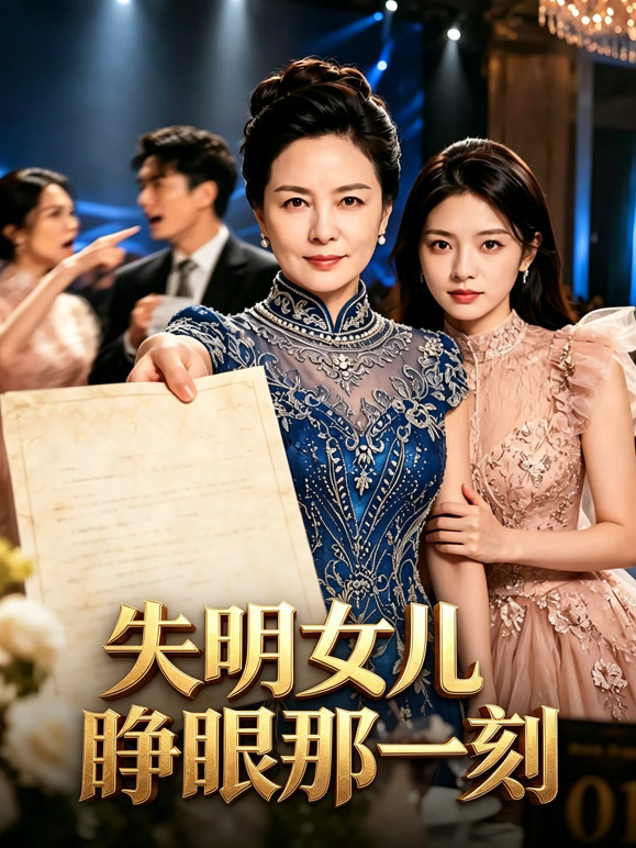 失明女儿睁眼那一刻