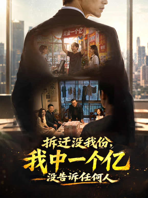 拆迁没我份，我中一个亿没告诉任何人