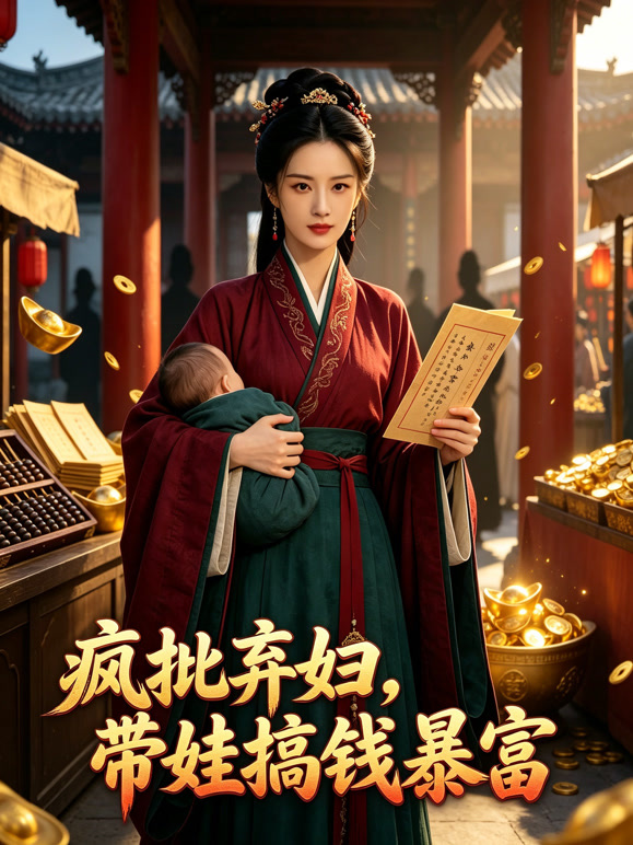 疯批弃妇，带娃搞钱暴富