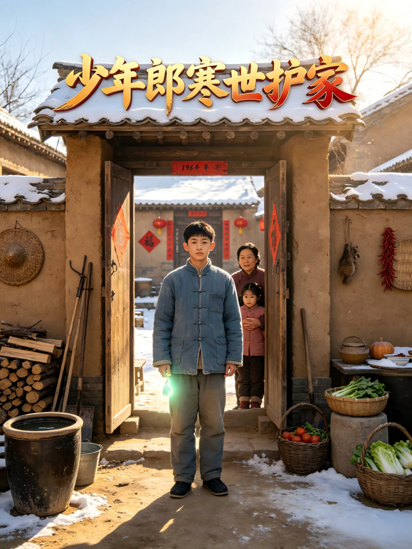 少年郎寒世护家