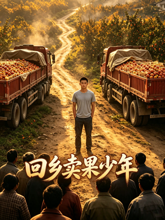 回乡卖果少年