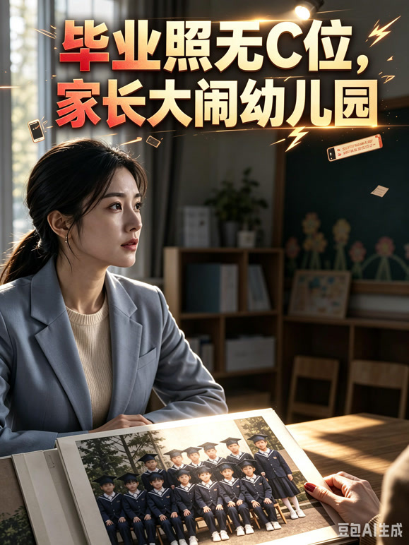 毕业照无 C 位，家长大闹幼儿园