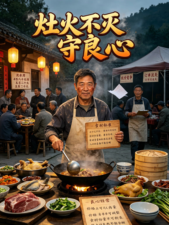 灶火不灭守良心