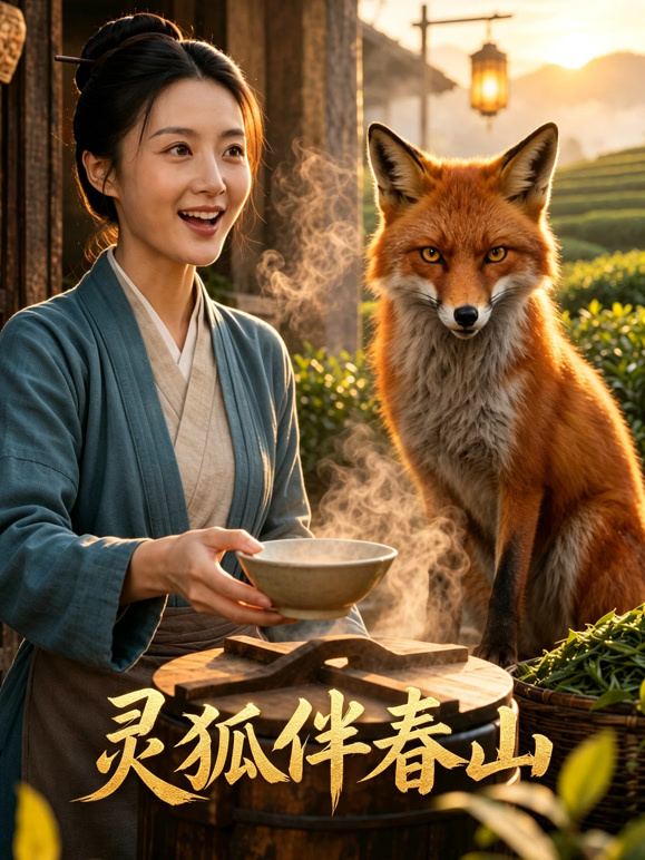 灵狐伴春山
