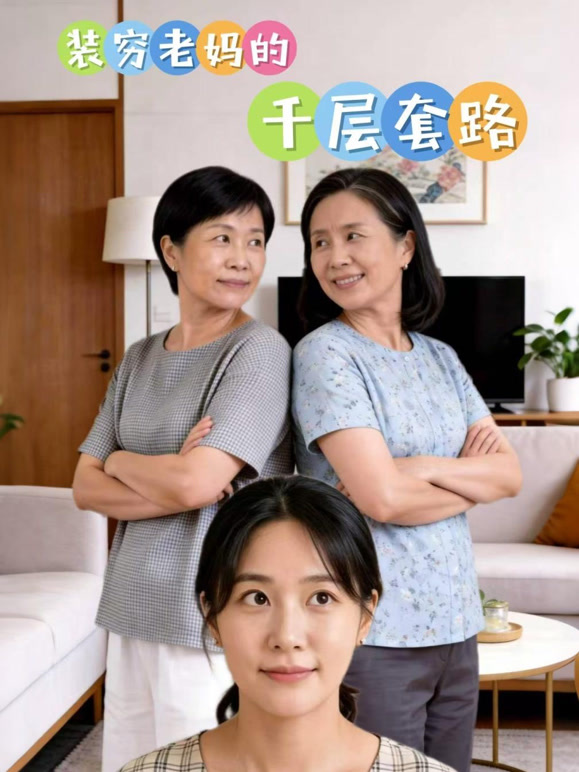 装穷老妈的千层套路