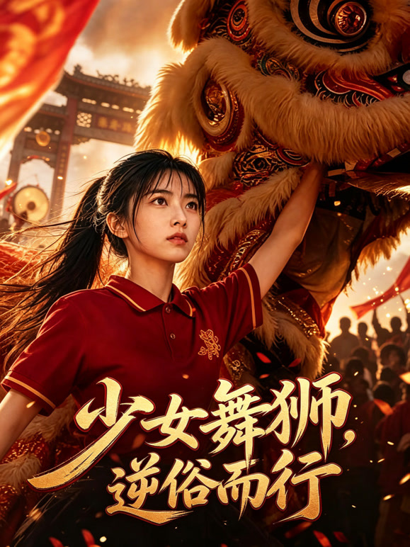 少女舞狮，逆俗而行