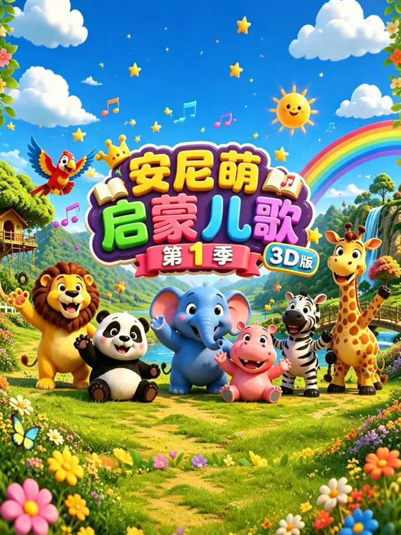 安尼萌启蒙儿歌 第一季 3D版