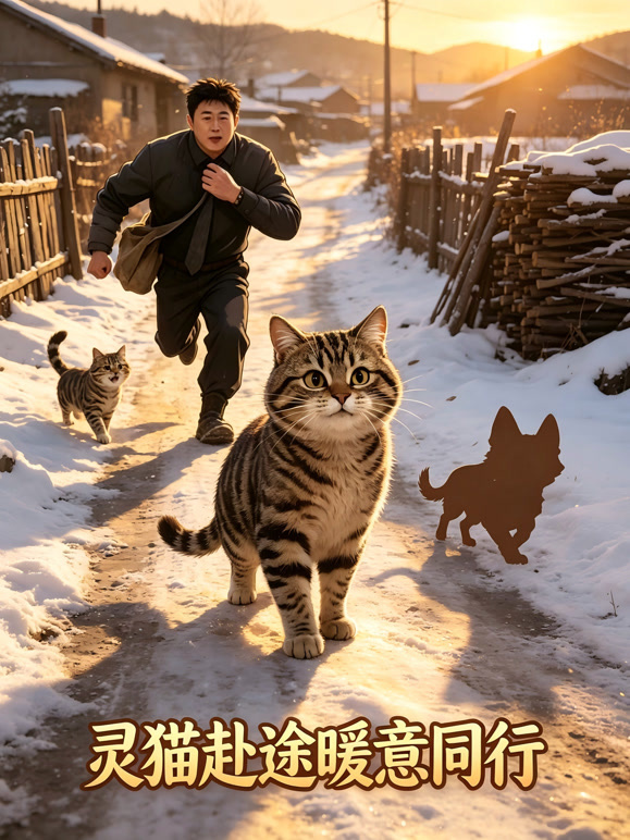 灵猫赴途暖意同行