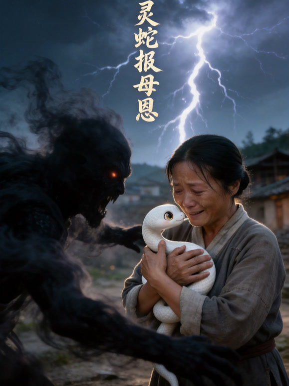 灵蛇报母恩