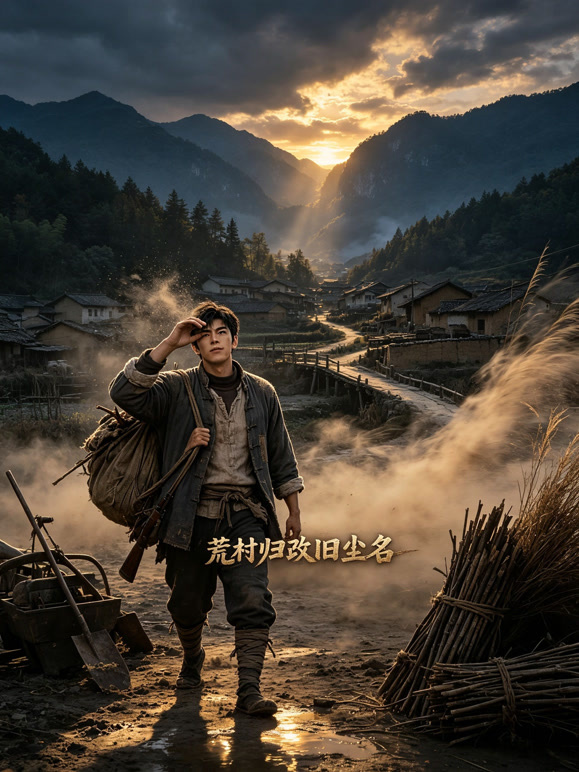 荒村归改旧尘名