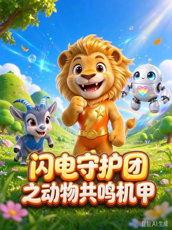 闪电守护团之动物共鸣机甲