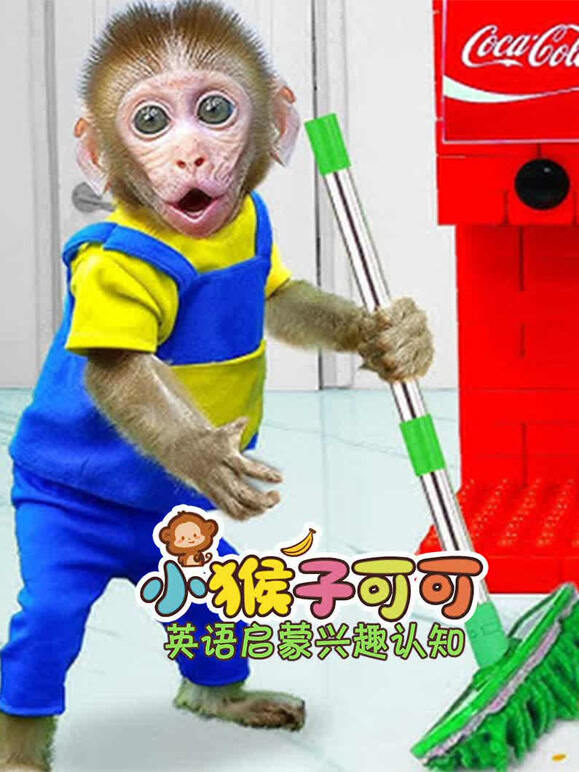 小猴子可可英语启蒙兴趣认知