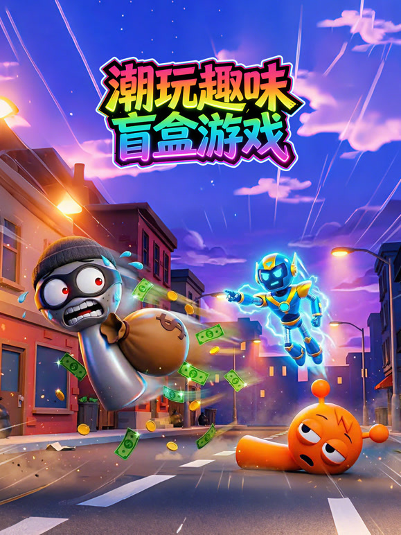 潮玩趣味盲盒游戏