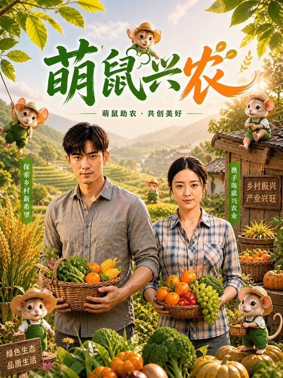 萌鼠兴农