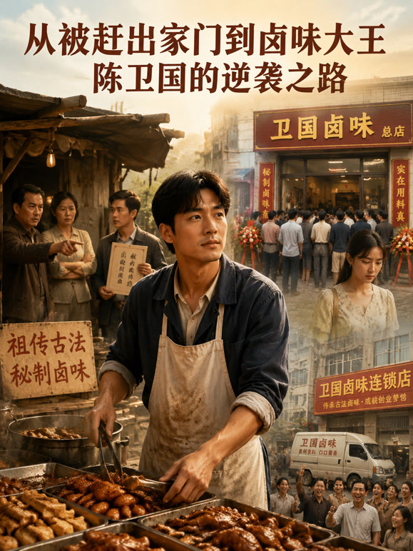 从被赶出家门到卤味大王，陈卫国的逆袭之路