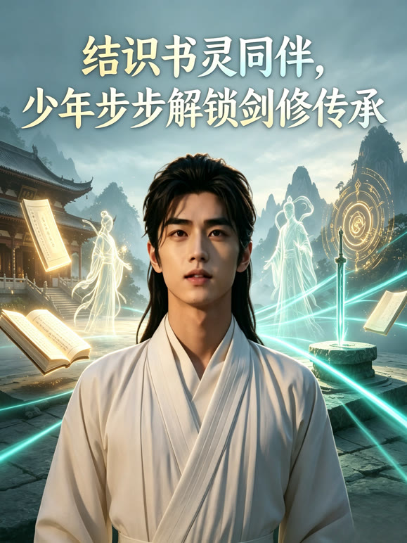 结识书灵同伴，少年步步解锁剑修传承