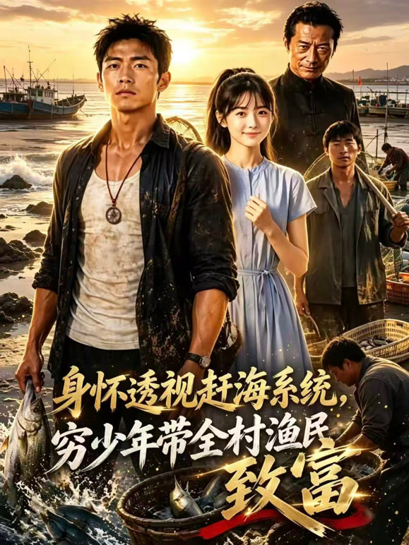 身怀透视赶海系统，穷少年带全村渔民致富