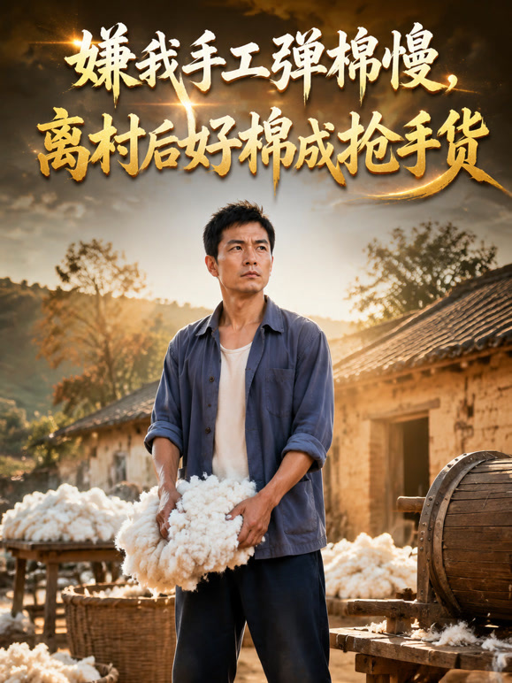 嫌我手工弹棉慢，离村后好棉成抢手货
