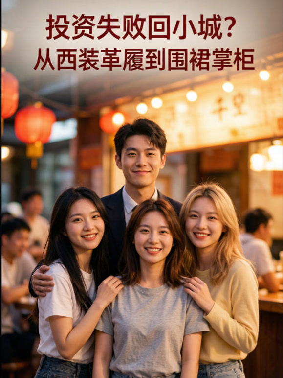 投资失败回小城？从西装革履到围裙掌柜