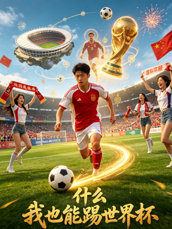 什么 我也能踢世界杯