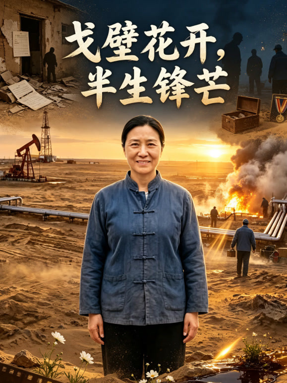 戈壁花开，半生锋芒