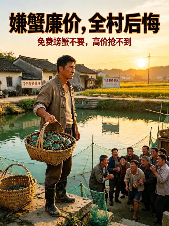 嫌蟹廉价，全村后悔