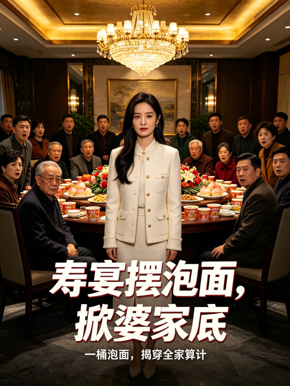 寿宴摆泡面，掀婆家底