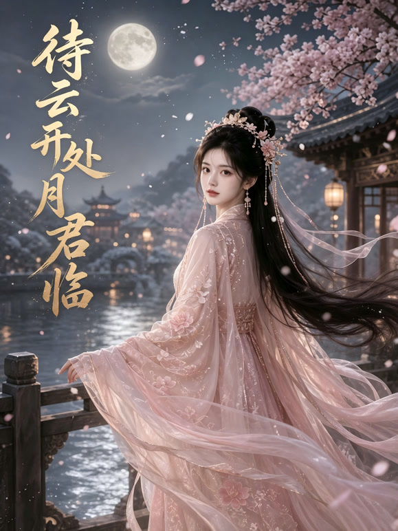 待云开处月君临