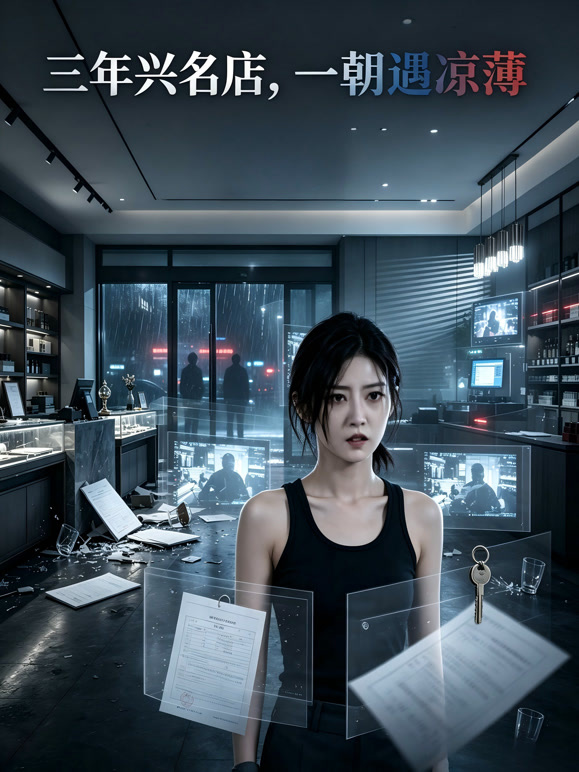 三年兴名店，一朝遇凉薄