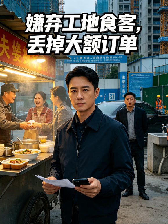 嫌弃工地食客，丢掉大额订单