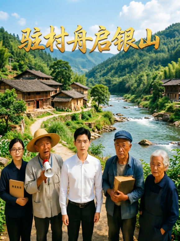 《驻村舟启银山》