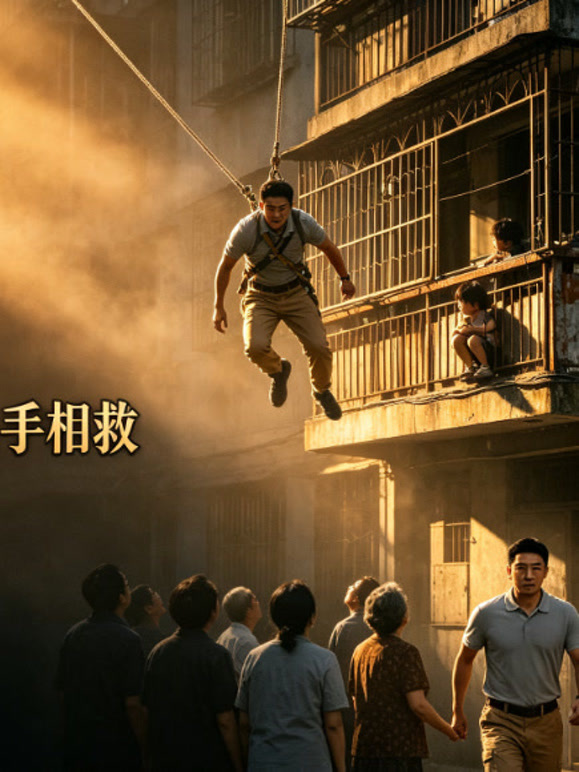 孩童遇险，邻里出手相救