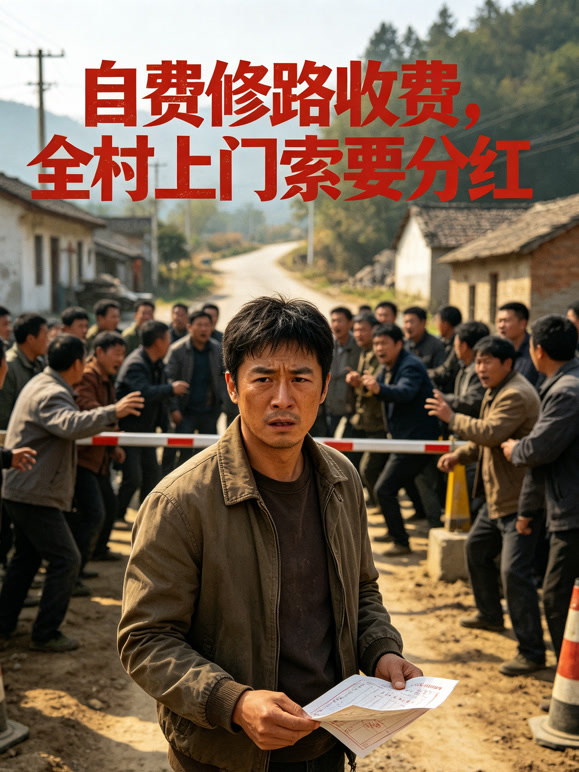 自费修路收费，全村上门索要分红