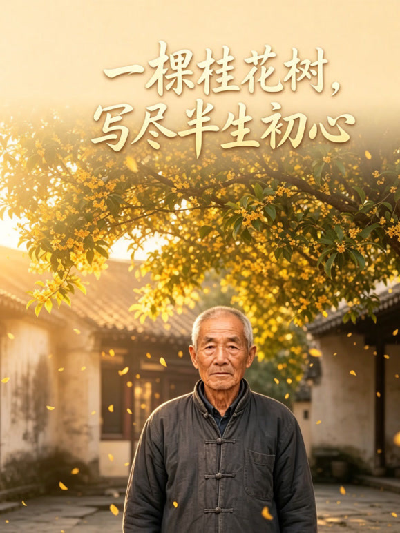 一棵桂花树，写尽半生初心