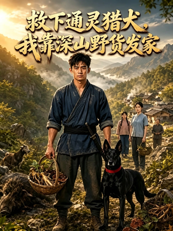 救下通灵猎犬，我靠深山野货发家