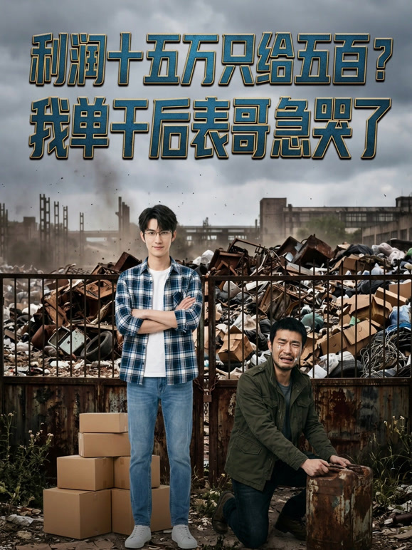 利润十五万只给五百？我单干后表哥急哭了