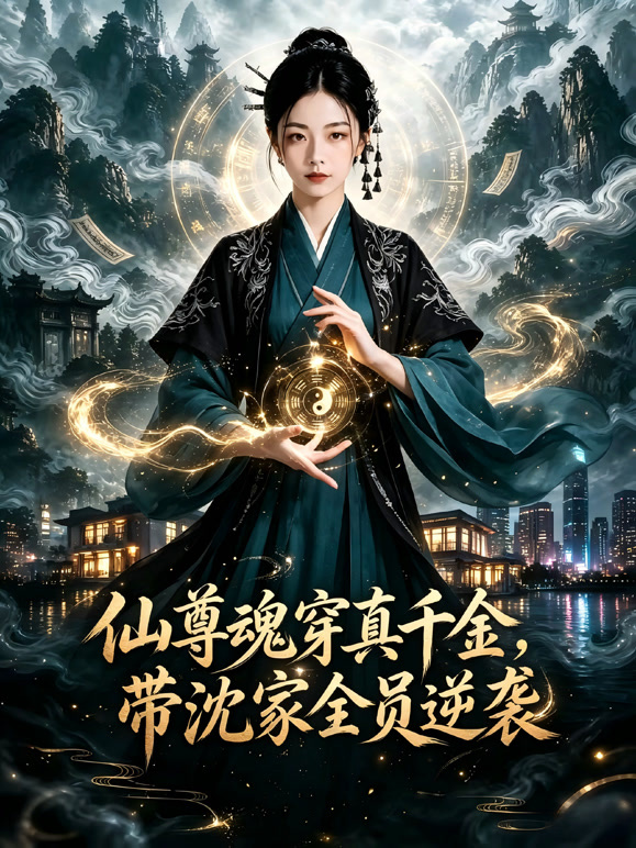 仙尊魂穿真千金，带沈家全员逆袭