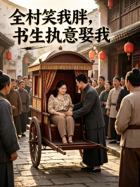 全村笑我胖，书生执意娶我