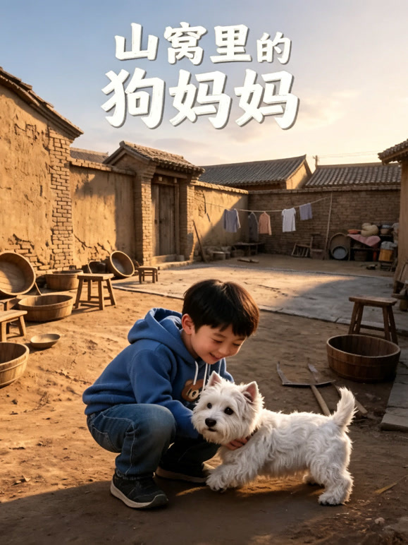 山窝里的狗妈妈
