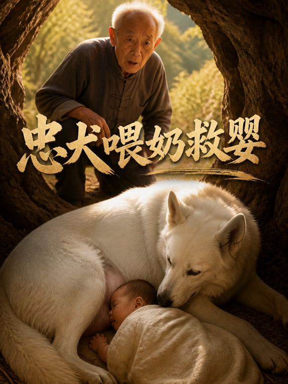 忠犬喂奶救婴