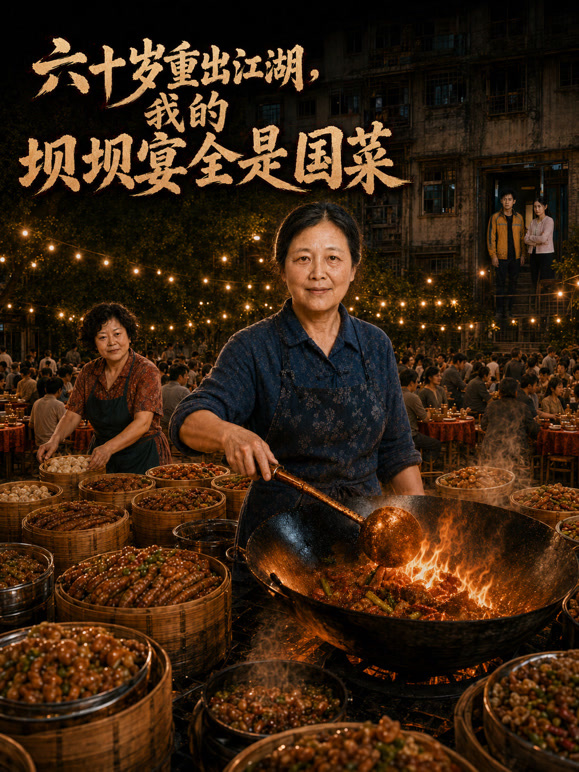 六十岁重出江湖，我的坝坝宴全是国菜