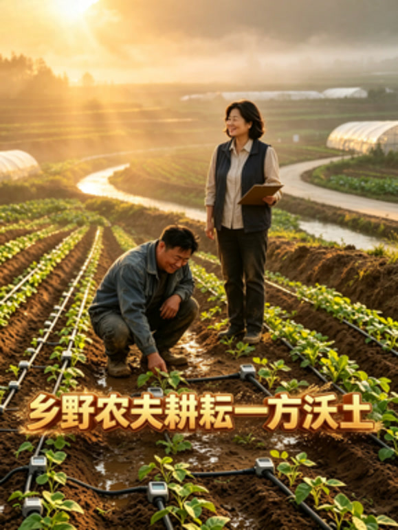 乡野农夫耕耘一方沃土