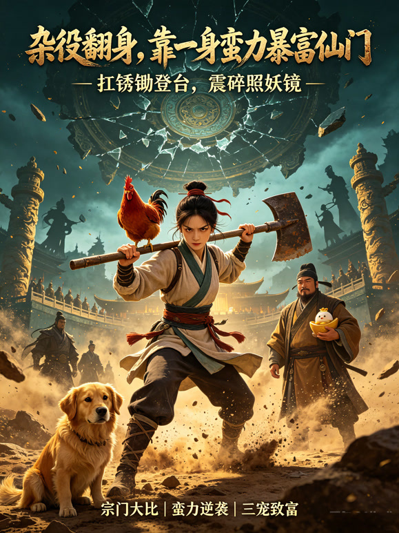 杂役翻身，靠一身蛮力暴富仙门