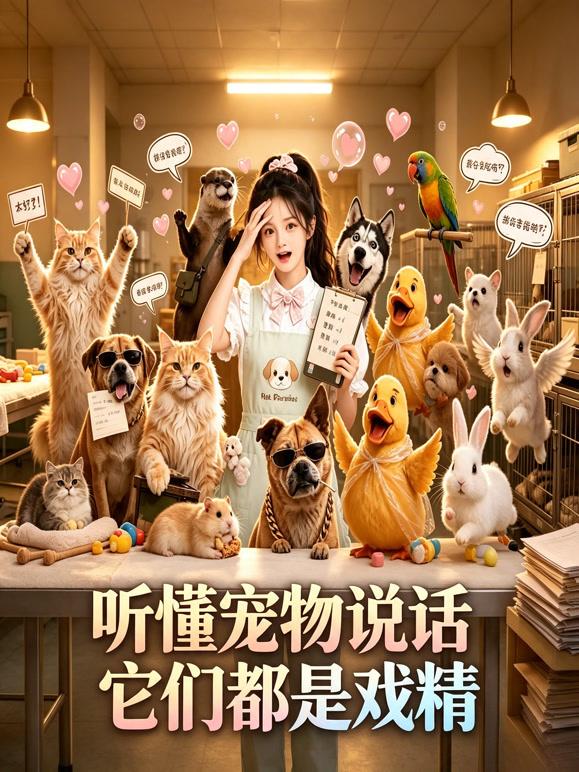 听懂宠物说话它们都是戏精