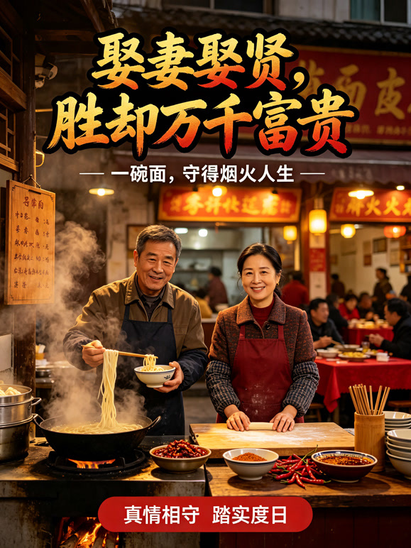 娶妻娶贤，胜却万千富贵