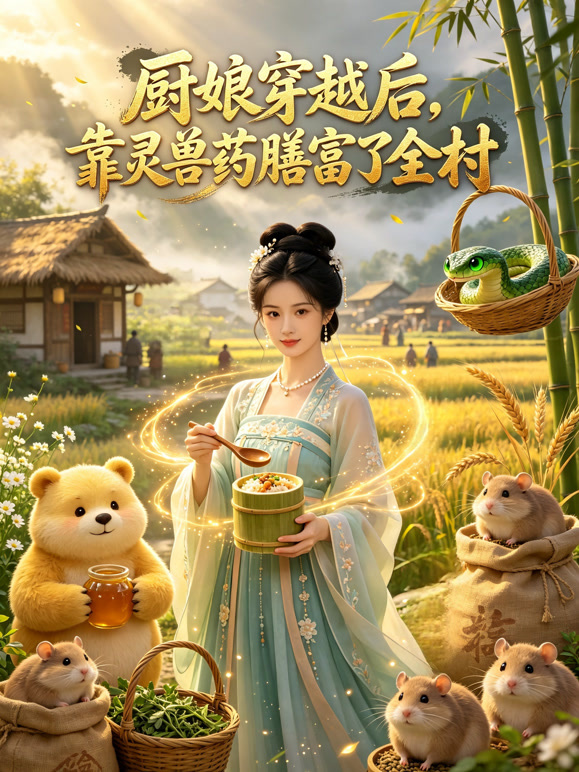 厨娘穿越后，靠灵兽药膳富了全村