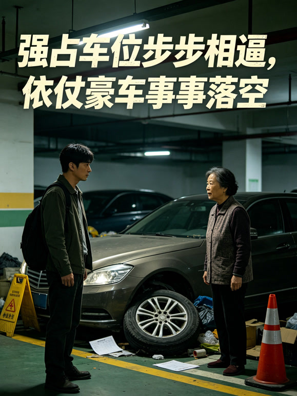强占车位步步紧逼，依仗豪车事事落空